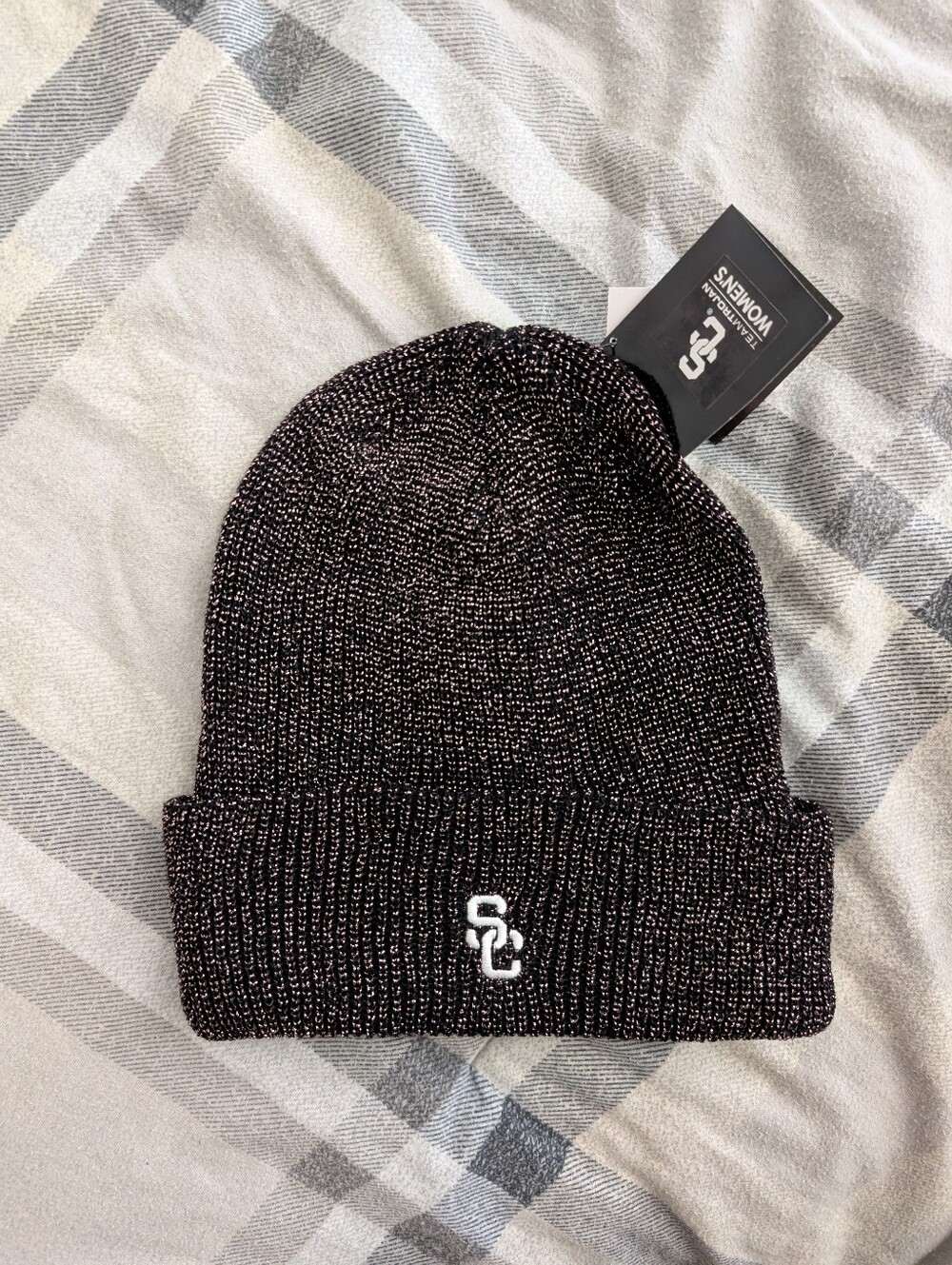 NWT Sparkly USC Beanie From University of Southern California Student Store